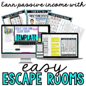 learn how to create printable escape room games for kids
