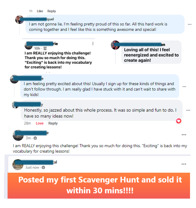 Think Tank Scavenger Hunt Challenge for Teachers