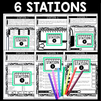 Leonardo da Vinci Cube Stations - Reading Comprehension Activity - Art History - Image 3