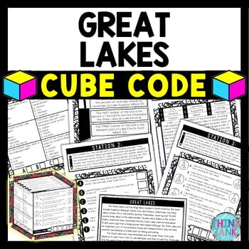 Great Lakes Cube Stations - Reading Comprehension Activity - Geography