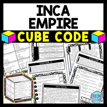 Inca Empire Cube Stations - Reading Comprehension Activity - Mesoamerica