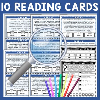 Sons of Liberty Scavenger Hunt - Reading Comprehension Activity - Image 3