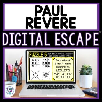 Paul Revere DIGITAL 360 Escape Room - American Revolution