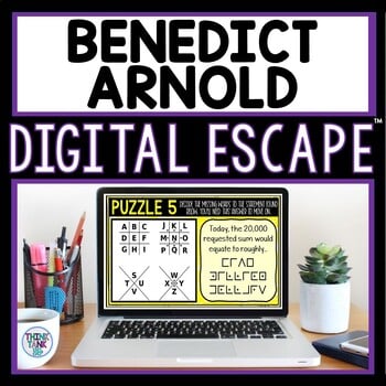 Benedict Arnold DIGITAL 360 Escape Room