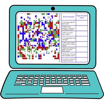 Bees and Pollination Secret Message Activity for Google Sheets™ - Image 2