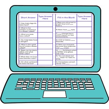 Bees and Pollination Secret Message Activity for Google Sheets™ - Image 3