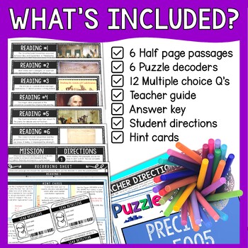 Constitutional Convention Reading Comprehension and Puzzle Escape Room - Image 3