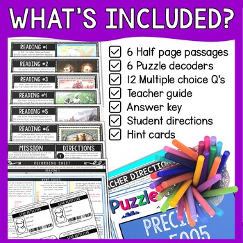 Lewis and Clark Expedition Reading Comprehension and Puzzle Escape Room - Image 3