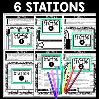 Boston Tea Party Cube Stations - Reading Comprehension Activity - Image 3