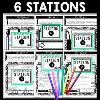 Great Depression Cube Stations - Reading Comprehension Activity - Image 3