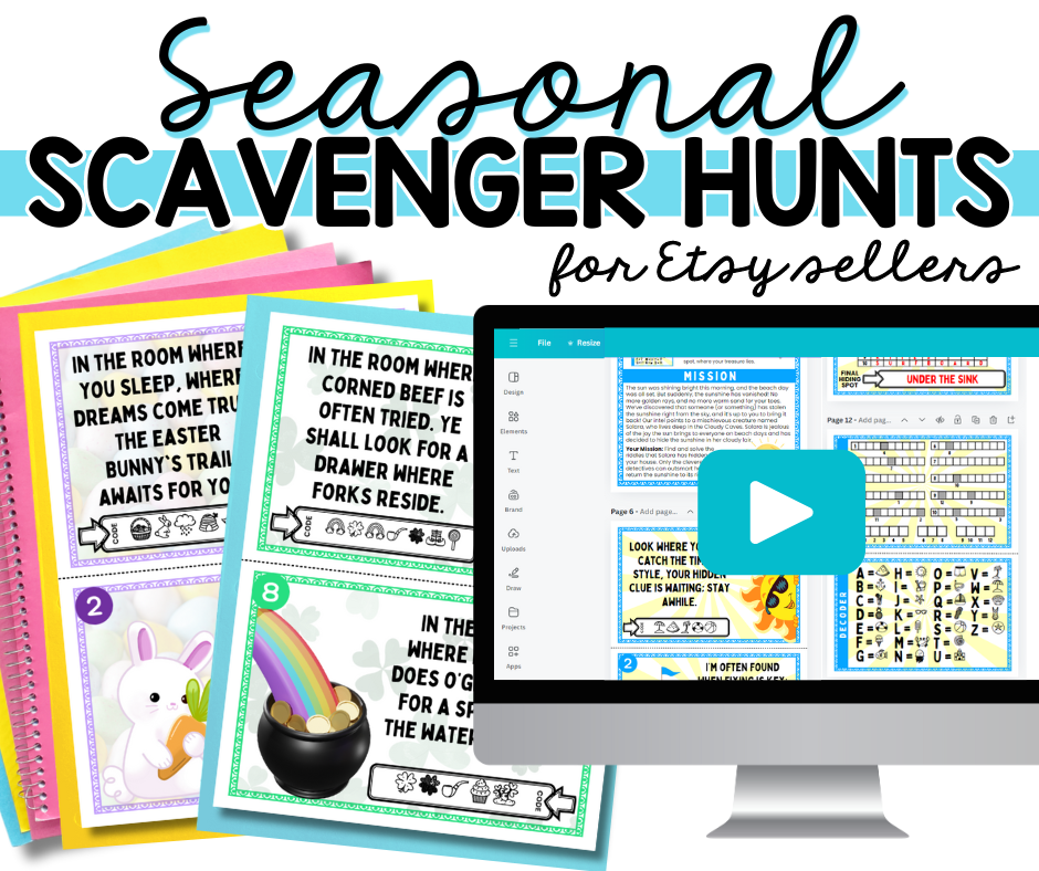 SCAVENGER HUNTS for Kids