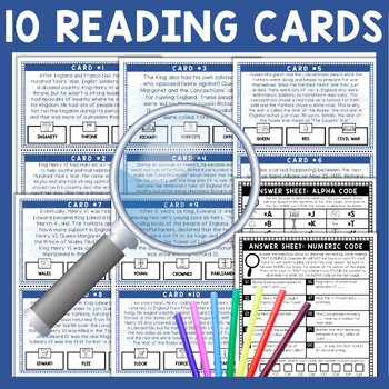 War of the Roses Scavenger Hunt - Reading Comprehension Activity - Image 3