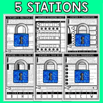 Preamble Escape Room Stations - Reading Comprehension Activity - US Constitution - Image 3