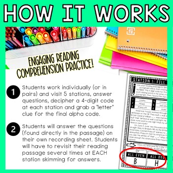 Battle of Bunker Hill Escape Room Stations - Reading Comprehension Activity - Image 4