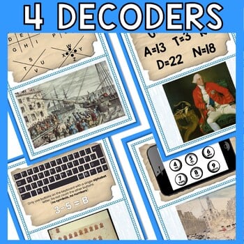 Revolutionary War Causes ESCAPE ROOM - Reading Comprehension Activity - Image 4