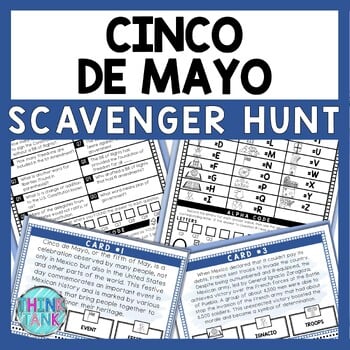 Cinco de Mayo Scavenger Hunt - Reading Comprehension