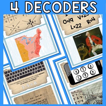 Intolerable Acts ESCAPE ROOM - Reading Comprehension Activity -Revolutionary War - Image 4