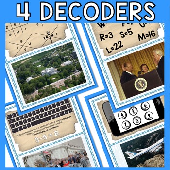 Executive Branch ESCAPE ROOM - Reading Comprehension Activity - Image 4