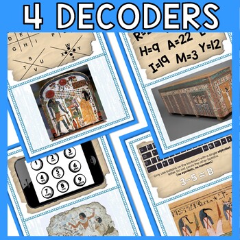 Egyptian Gods ESCAPE ROOM - Reading Comprehension Activity - Ancient Egypt - Image 4