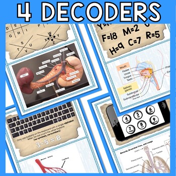 Human Body Systems ESCAPE ROOM - Reading Comprehension Activity - Image 4