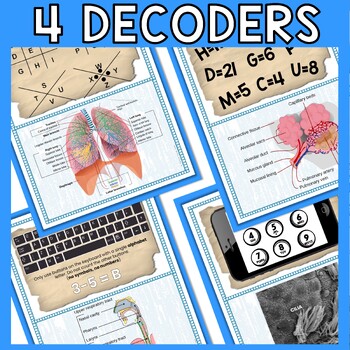 Respiratory System ESCAPE ROOM - Reading Comprehension Activity - Human Body - Image 4