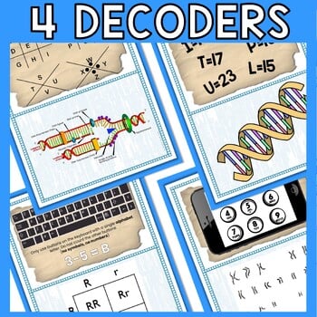 Genetics and DNA ESCAPE ROOM - Reading Comprehension Activity - Biology - Image 4
