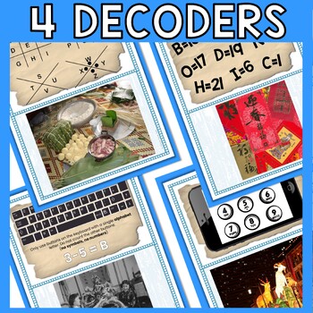 Lunar New Year ESCAPE ROOM - Reading Comprehension Activity - Chinese New Year - Image 4