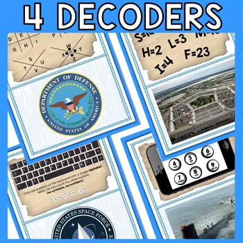 Armed Forces ESCAPE ROOM - Reading Comprehension Activity - US Military - Image 4