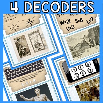 Roman Emperors ESCAPE ROOM - Reading Comprehension Activity - Ancient Rome - Image 4