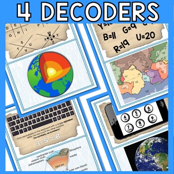 Earth's Layers ESCAPE ROOM - Reading Comprehension Activity - Image 4