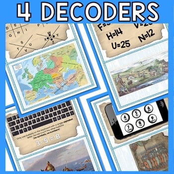 Vikings ESCAPE ROOM - Reading Comprehension Activity - Image 4