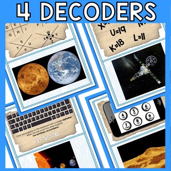 Planet Venus ESCAPE ROOM - Reading Comprehension Activity - Solar System - Image 4