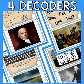 James Madison ESCAPE ROOM - Reading Comprehension Activity - US Constitution - Image 4