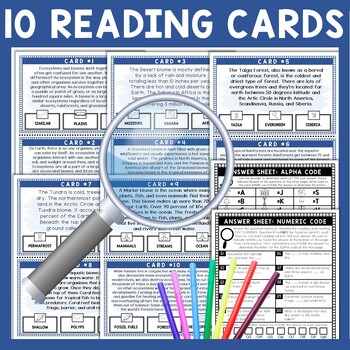 Biomes and Ecosystems Scavenger Hunt - Reading Comprehension Activity - Image 3