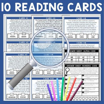 Human Brain Scavenger Hunt - Reading Comprehension Activity - Image 3