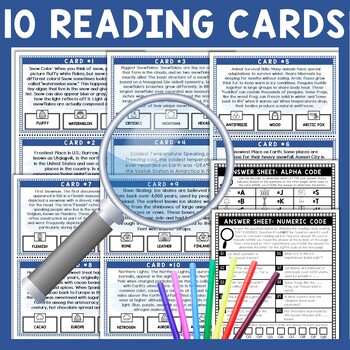 Winter Fun Facts Scavenger Hunt - Reading Comprehension Activity - Image 3