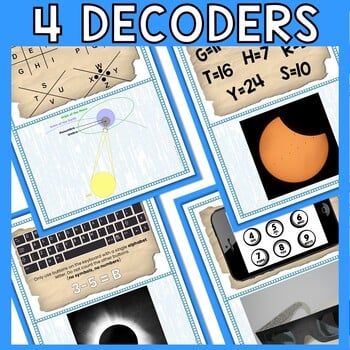 Solar Eclipse ESCAPE ROOM - Reading Comprehension Activity - Sun - Image 4