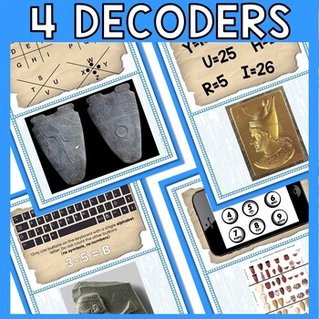 Two Lands of Ancient Egypt ESCAPE ROOM - Reading Comprehension Activity - Image 4