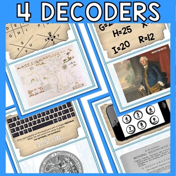 New Hampshire Colony ESCAPE ROOM - Reading Comprehension Activity - Founding - Image 4