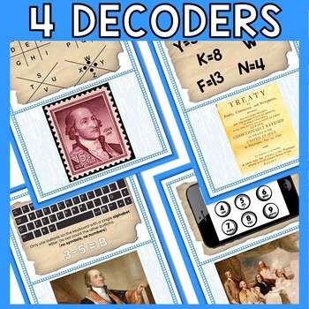 John Jay ESCAPE ROOM - Reading Comprehension Activity - Founding Fathers - Image 4