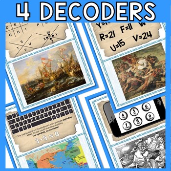 Battles of Ancient Rome ESCAPE ROOM - Reading Comprehension Activity - Image 4