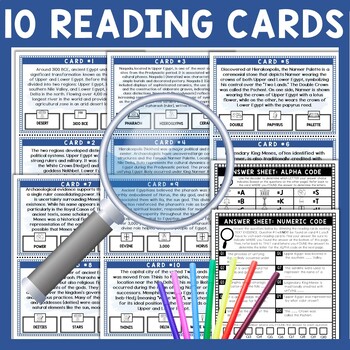 Two Lands of Ancient Egypt Scavenger Hunt - Reading Comprehension Activity - Image 3