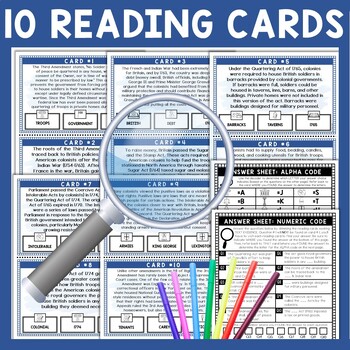 Third Amendment Scavenger Hunt - Reading Comprehension Activity - Bill of Rights - Image 3