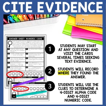 Sixth Amendment Scavenger Hunt - Reading Comprehension Activity - Bill of Rights - Image 4