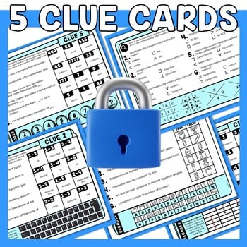 Cleopatra Escape Room Word Search - Reading Comprehension Stations - Image 3