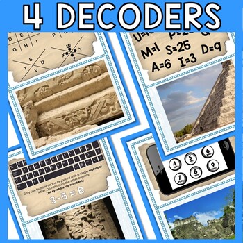 Mayan City-States ESCAPE ROOM - Reading Comprehension - Ancient Civilizations - Image 4