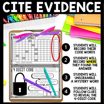 Tenth Amendment Scavenger Hunt Reading Comprehension Activity - Image 4