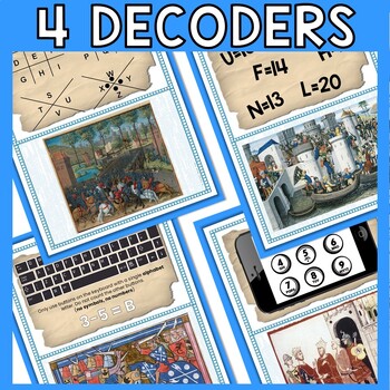 Crusades ESCAPE ROOM - Reading Comprehension - Middle Ages - Image 4