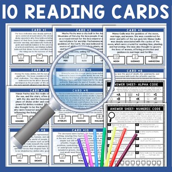 Religion of the Inca Empire Scavenger Hunt - Reading Comprehension Activity - Image 3