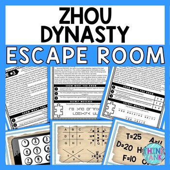 Zhou Dynasty ESCAPE ROOM - Reading Comprehension - Ancient China